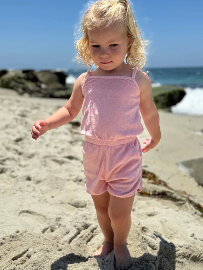 Shelby Romper - Pink