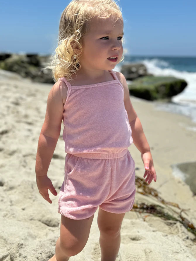 Shelby Romper - Pink