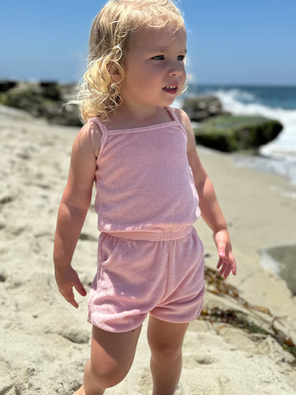 Shelby Romper - Pink