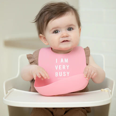 I Am Very Busy Wonder Bib