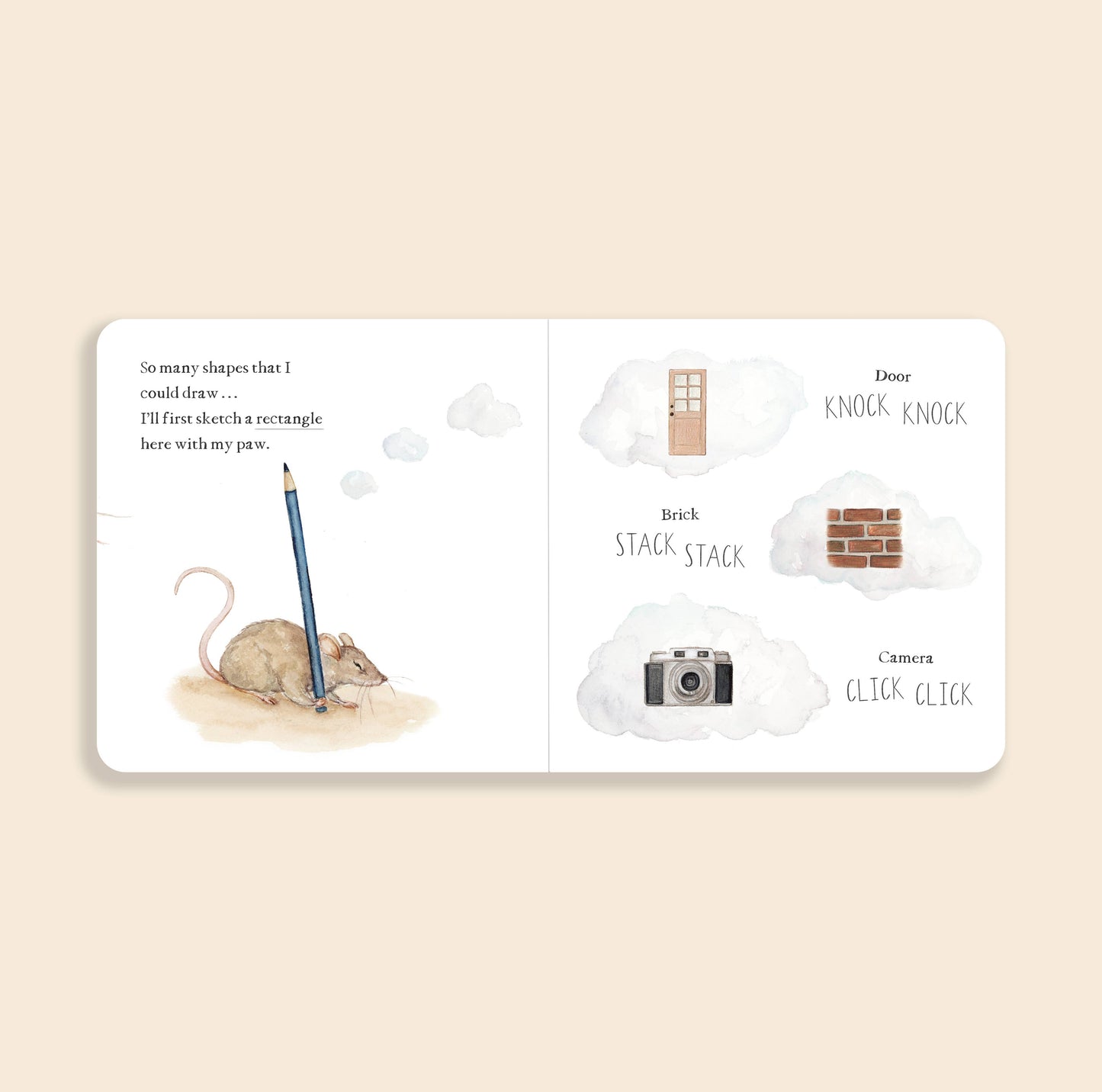 Scribble Scrabble: A Board Book of First Words