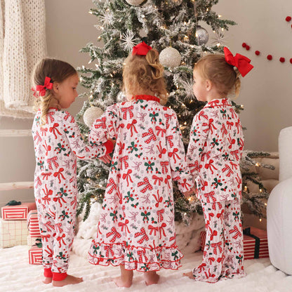 Long Sleeve Princess Ruffle Nightgown - Bow What Fun