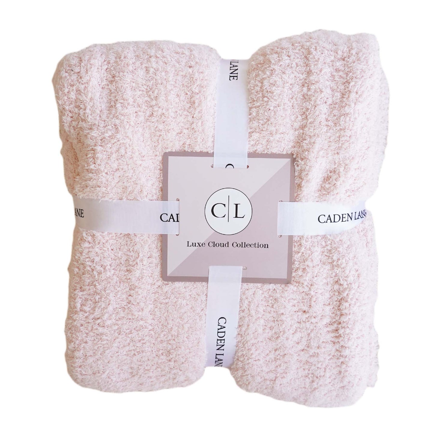 CuddleLane™ Luxe Blankets - (40" x 30") / Light Rose