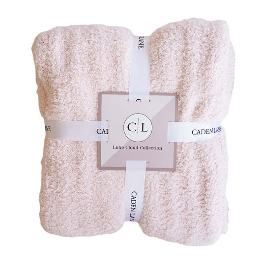 CuddleLane™ Luxe Blankets - (40" x 30") / Light Rose