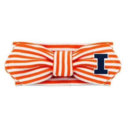 Illinois Fighting Illini Infant and Toddler Hair Knot : Orange