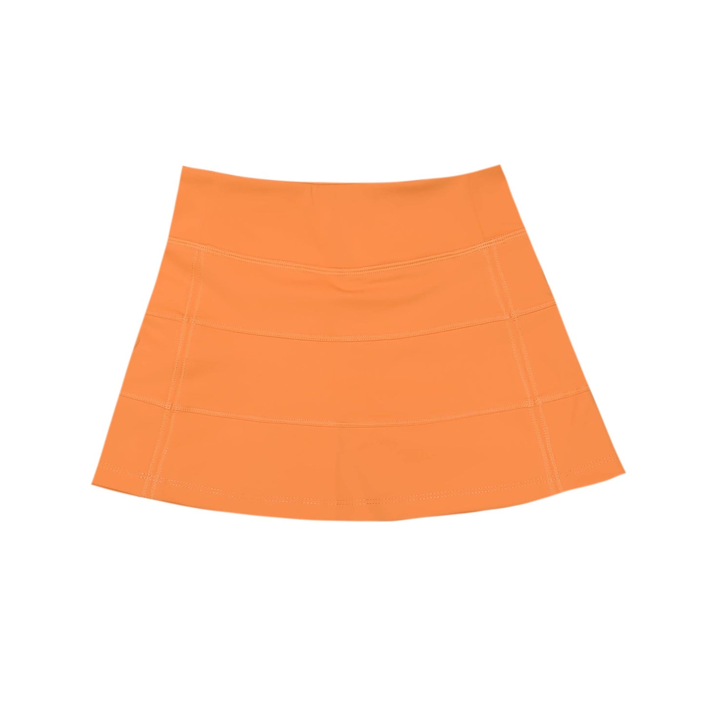 Girls Orange Tennis Skort