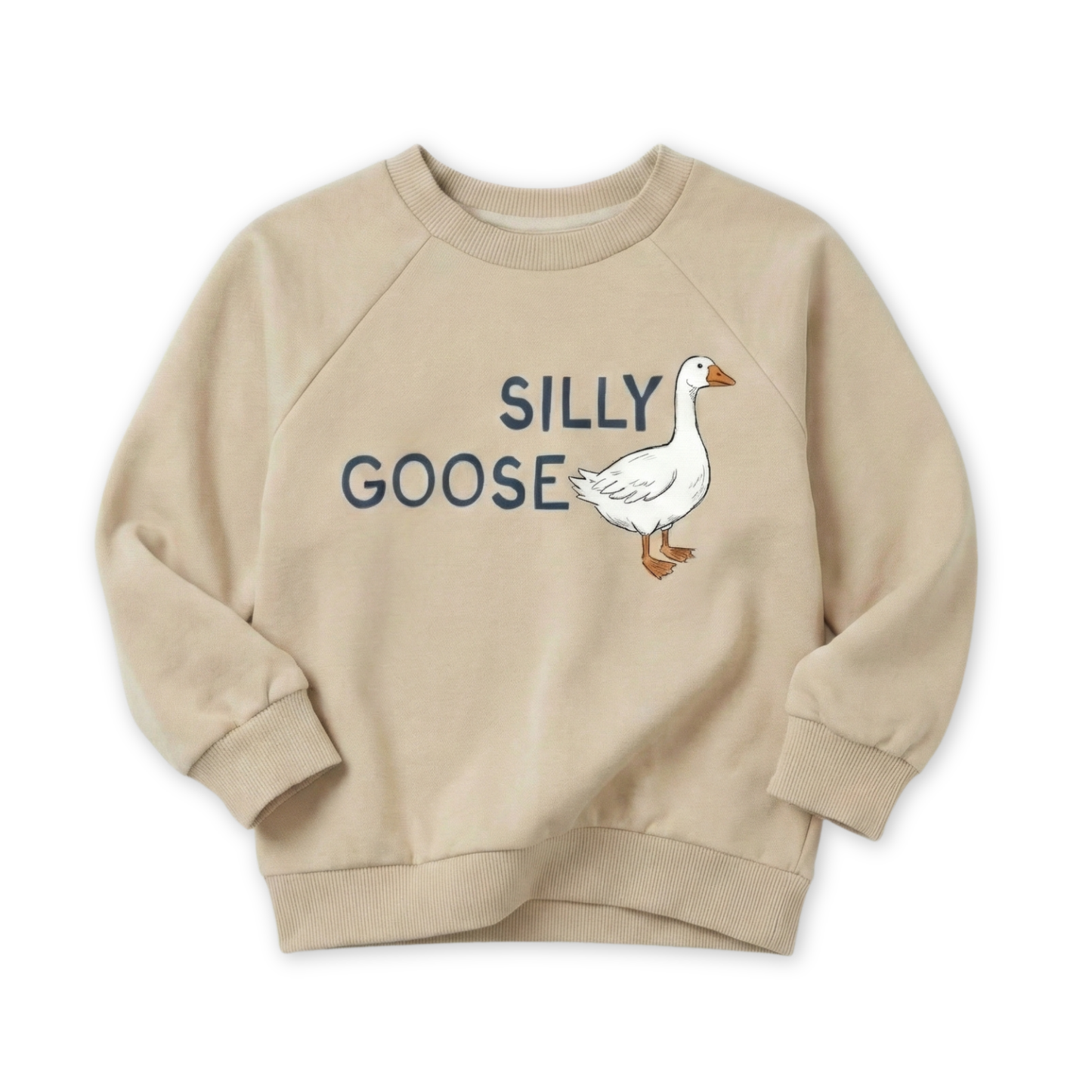 Organic Cotton Sweatshirt - Silly Goose