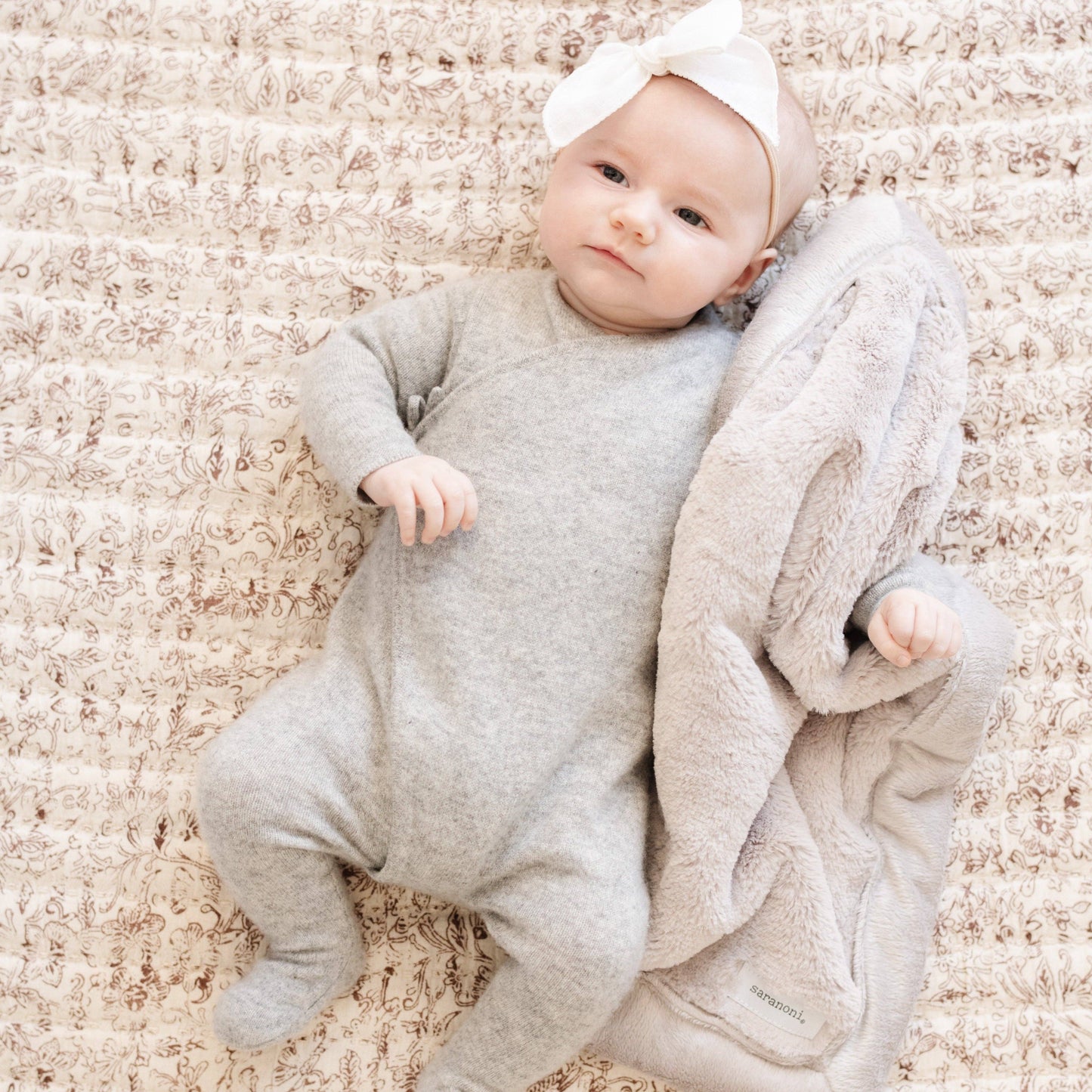 Lush Mini Blanket: Feather