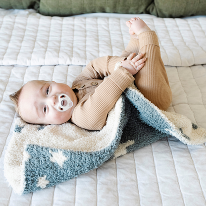 Double-Layer Bamboni Mini Blanket - Nightfall