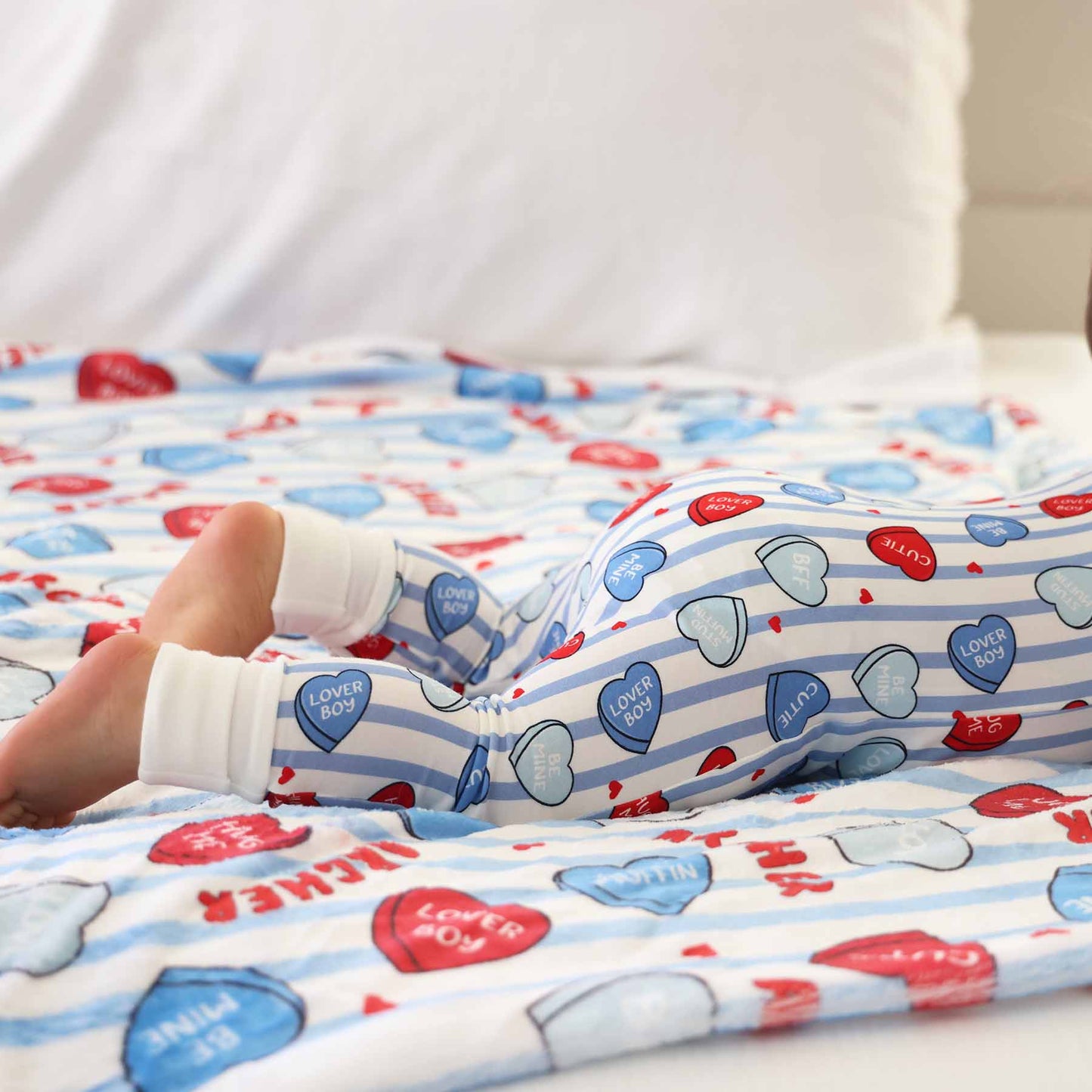 Sweet Like Candy Convertible Zip Romper - Blue