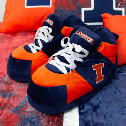 Illinois Fighting Illini Original Comfy Feet Sneaker Slippers