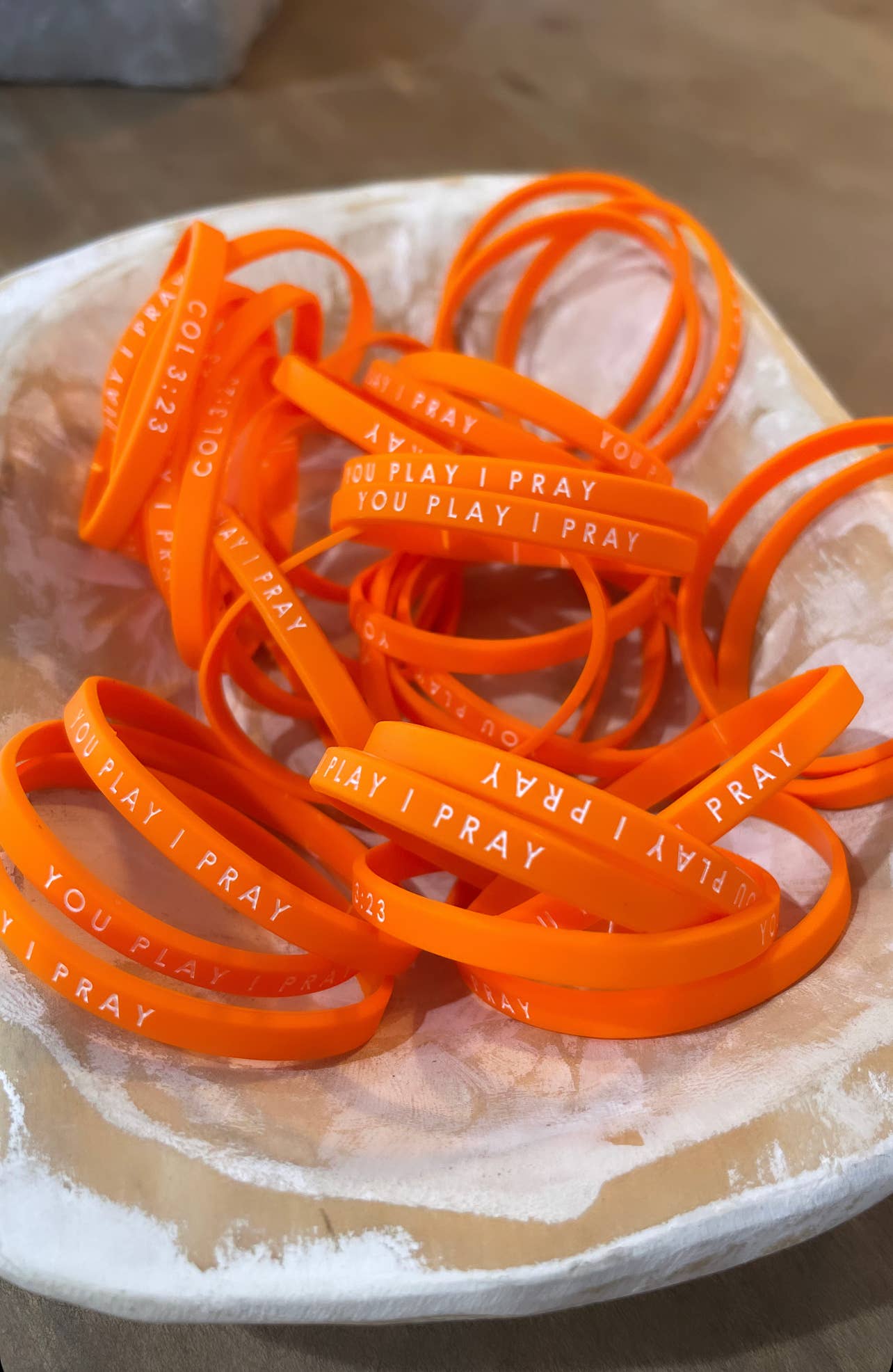 You Play I Pray -  Team Spirit Bracelets