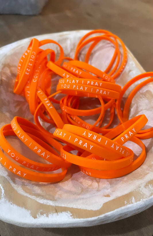 You Play I Pray -  Team Spirit Bracelets
