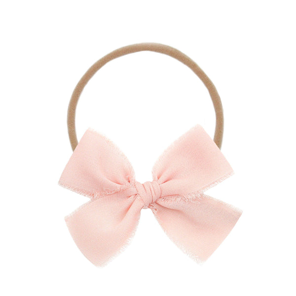 Blush Bow Headband