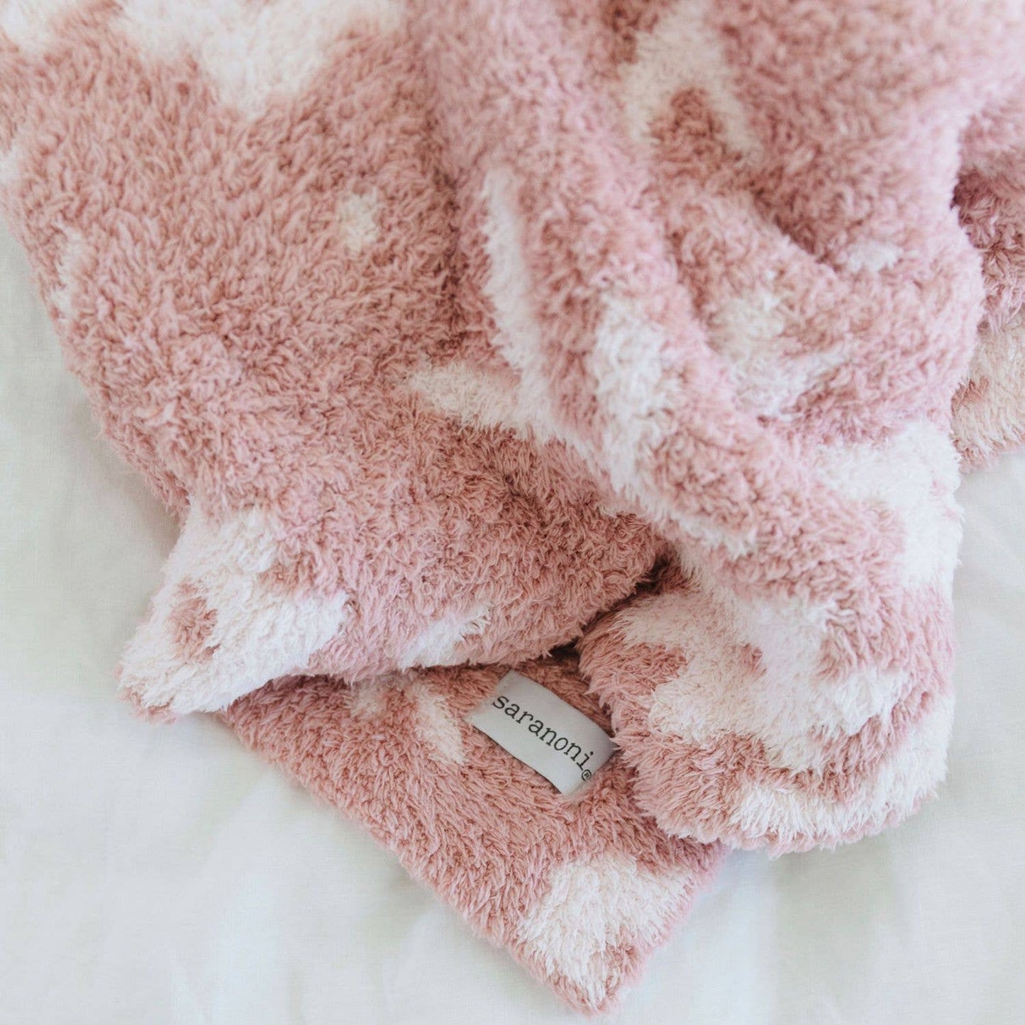 Double-Layer Bamboni Mini Blanket - Petal