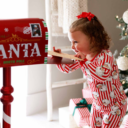 Christmas Bamboo Two Piece Pajama Sets - Santa Claus Lane