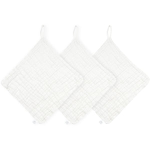 Lou Lou & Co. Washcloth 3 Pack - White