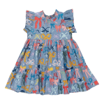 Girls Jennifer Dress - Bows on Bows