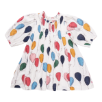 Girls Stevie Puff Sleeve Dress - Balloon Bunches