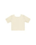 Scallop Tee - Natural