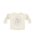 Ruffle Long Sleeve Tee - Wildflower