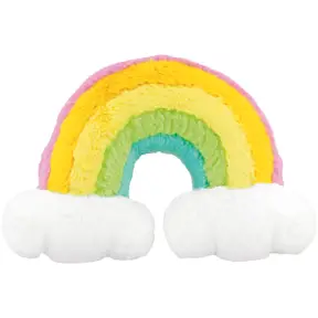 Rainbow Furry Plush