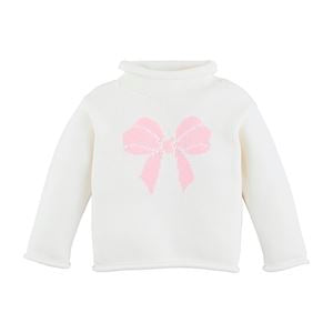 Mudpie Rollneck Sweater - Bow