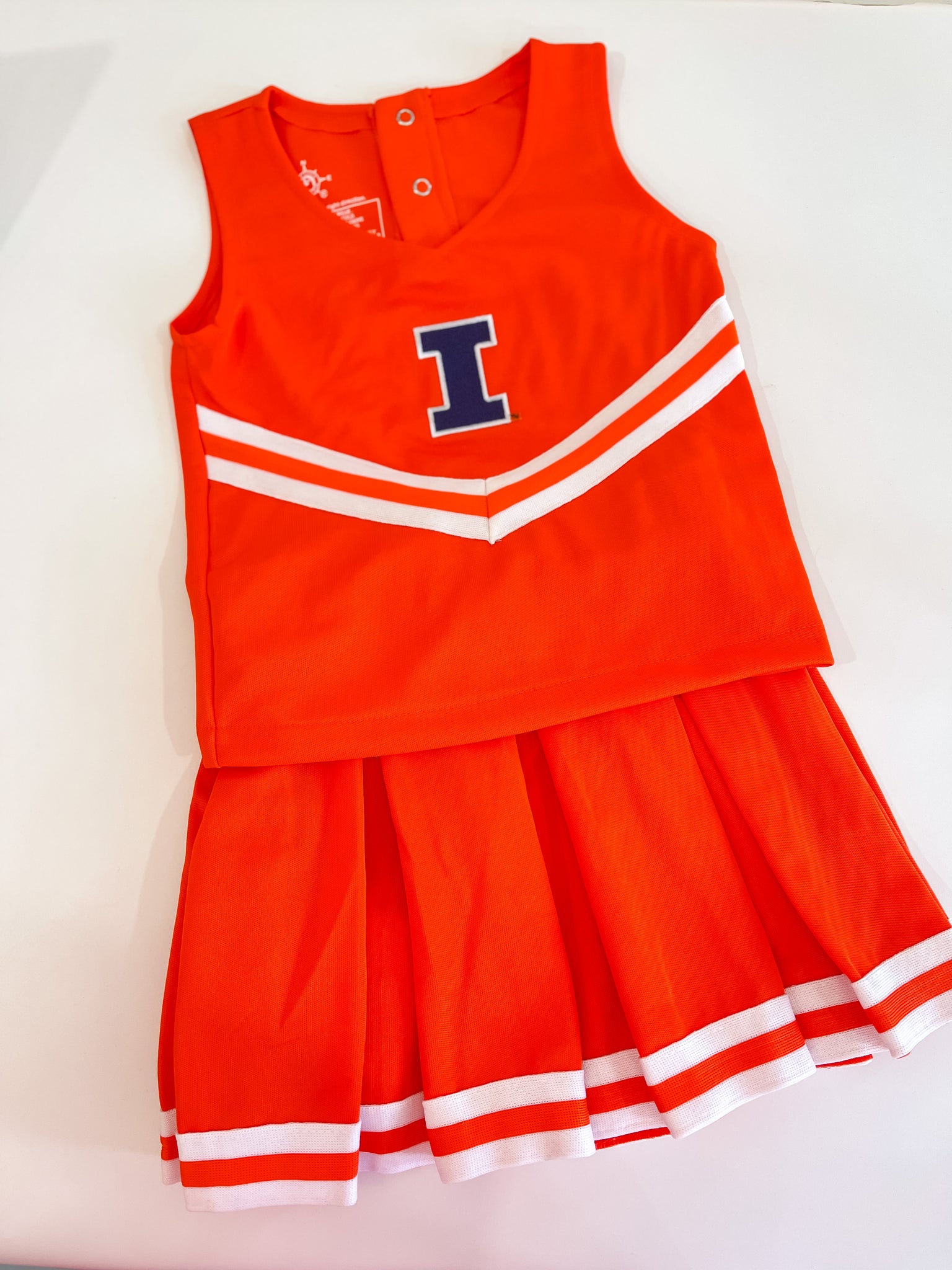 Illini Cheer Uniform - Orange