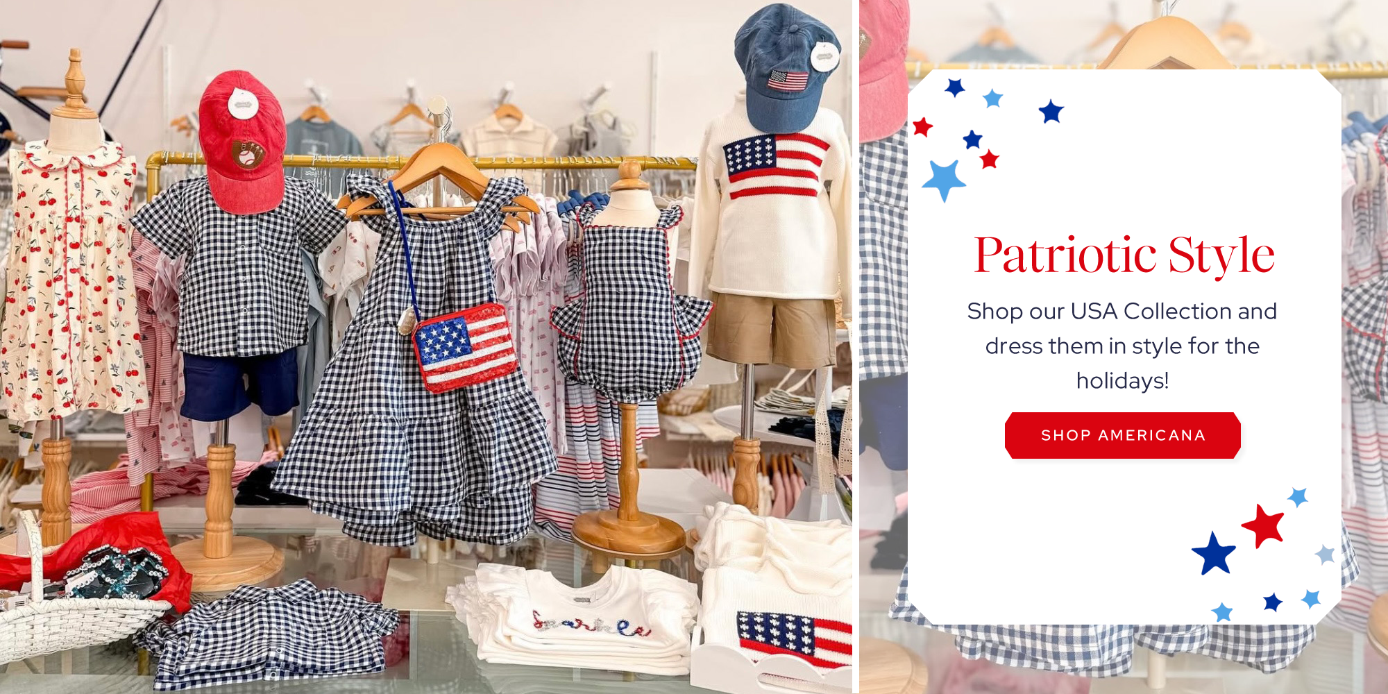 Patriotic Style with our new USA Collection!