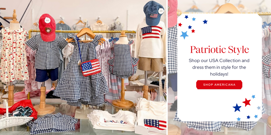 Patriotic Style with our new USA Collection!