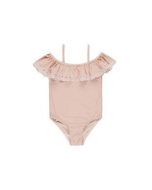 Off The Shoulder One-piece || Pink