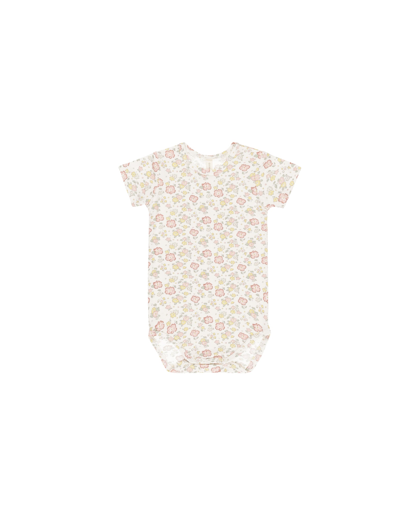 Bamboo Short Sleeve Bodysuit - Bloom