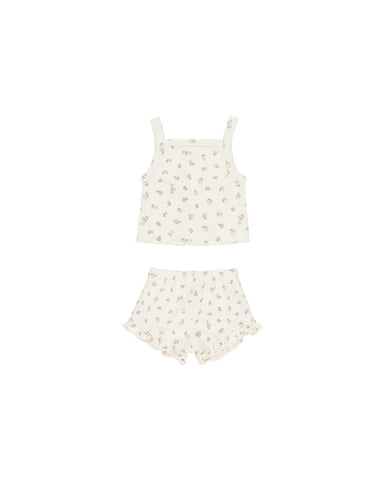 Evie Tank + Shortie Set - Fleur