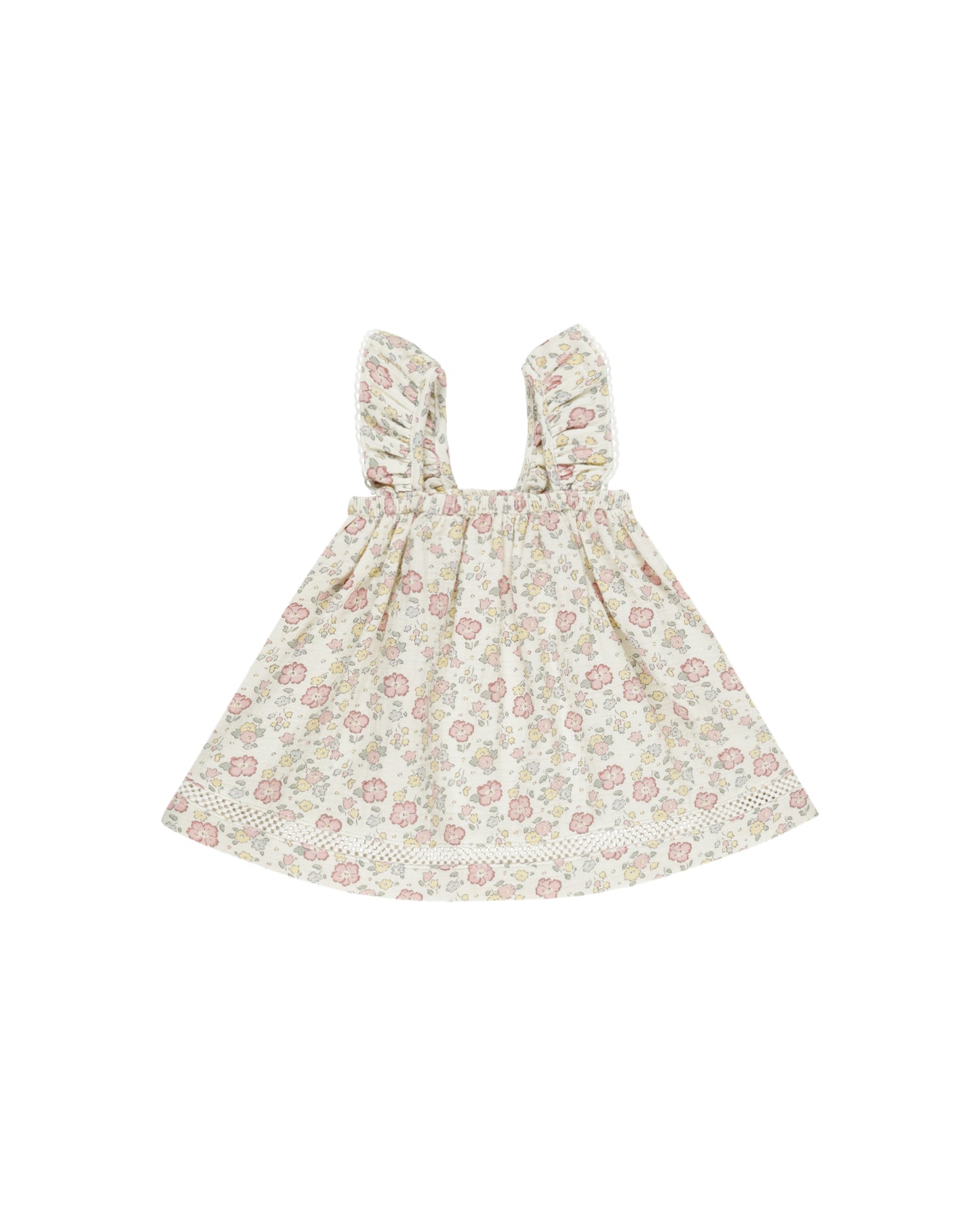 Ruffled Tank Dress - Bloom
