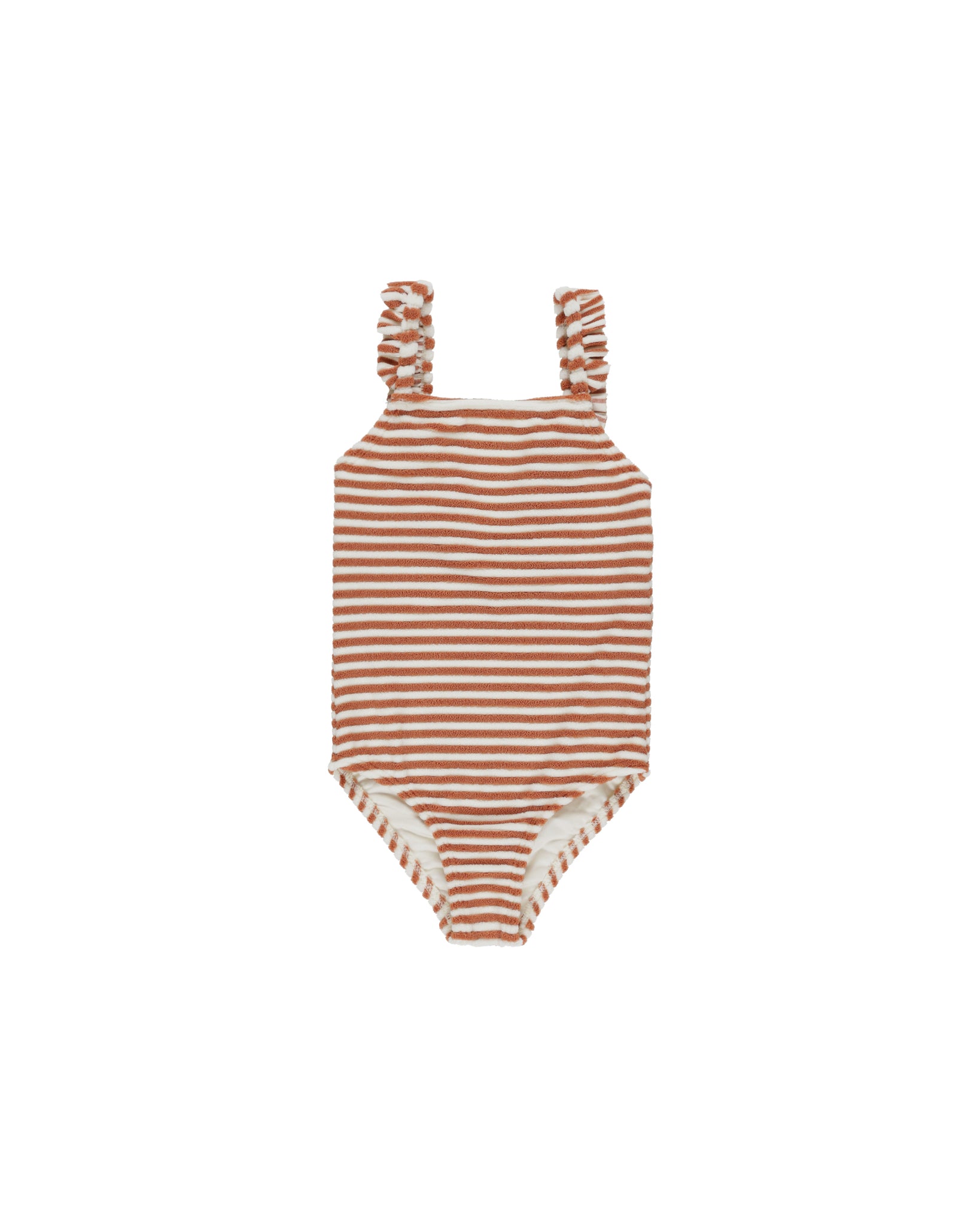 Positano One-Piece Swimsuit - Poppy Stripe