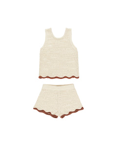 Crochet Tank Set