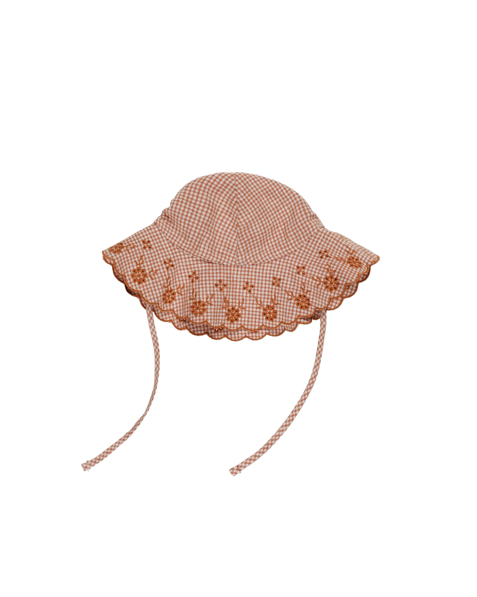 Floppy Sun Hat - Poppy Gingham