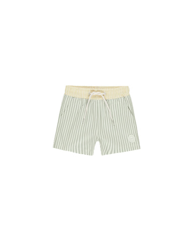 Sage Stripe Boardshort