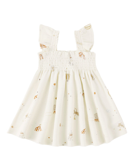 Smoked Jersey Dress Carnival