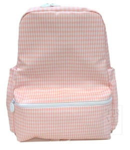 TRVL Backpack - Taffy Pink Gingham