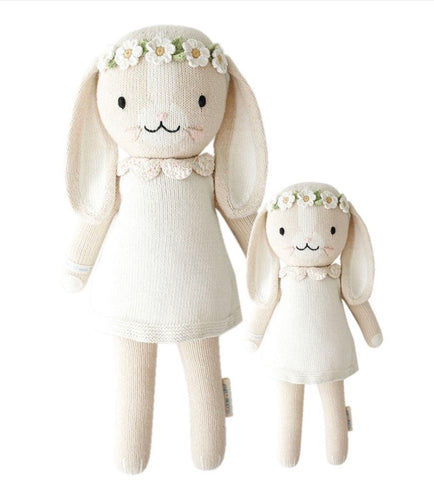 Cuddle + Kind Hannah Bunny Ivory - 13"