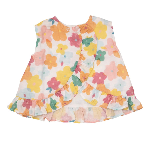 Ruffle Top and Bloomer - Paper Floral