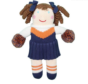 Cheerleader Knit Doll - 12"