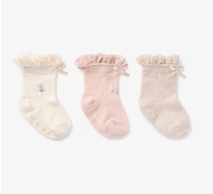 Floral Ankle Non-Slip Baby Socks