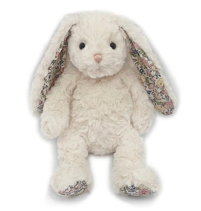 Faith Cream Floral Bunny Plush Toy
