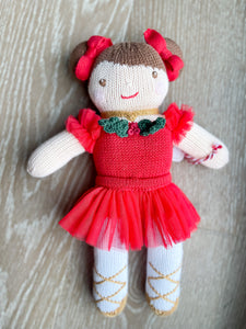 Knit Holiday Doll - 12"