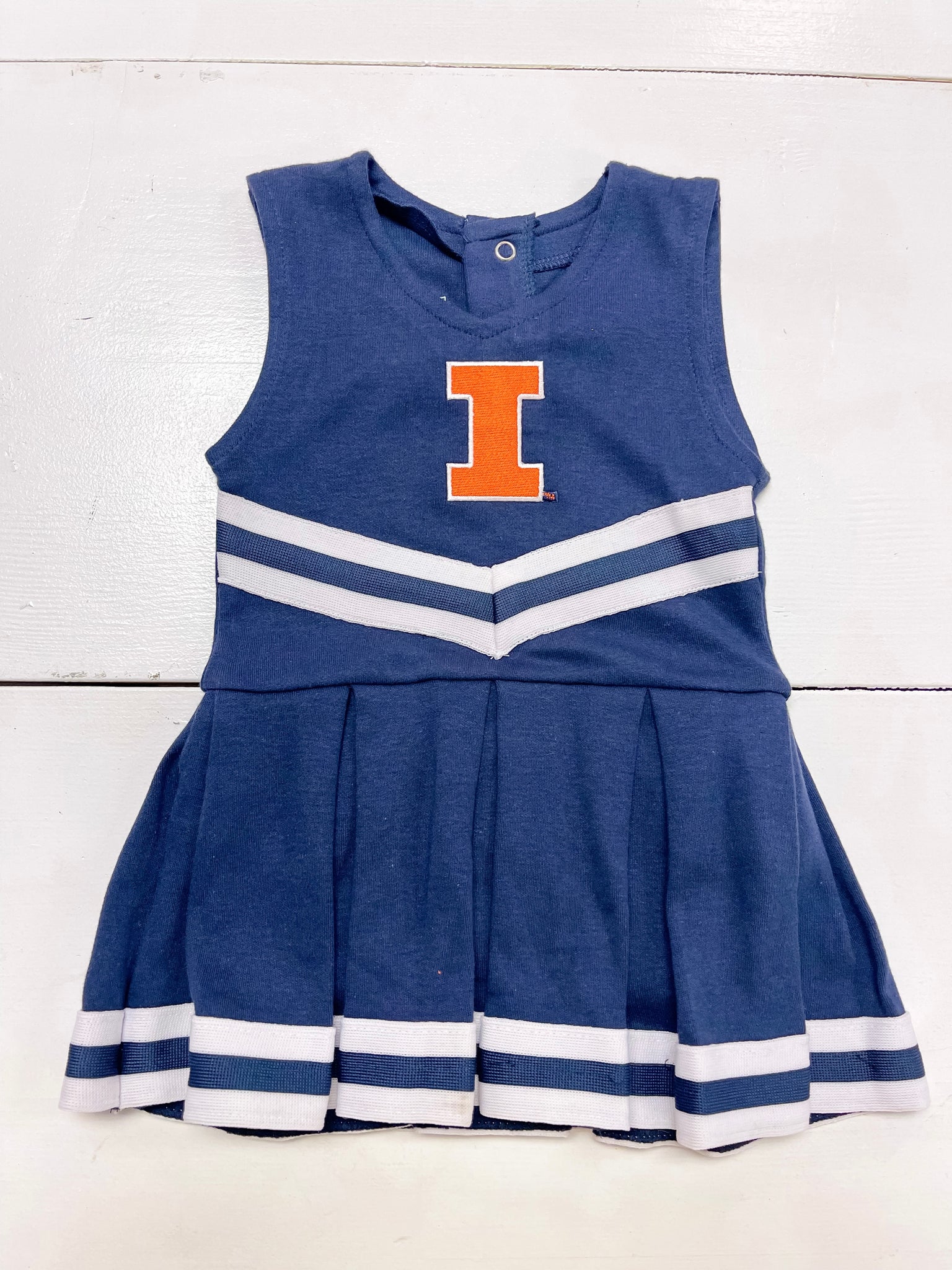 Infant Illini Cheer Dress - Navy